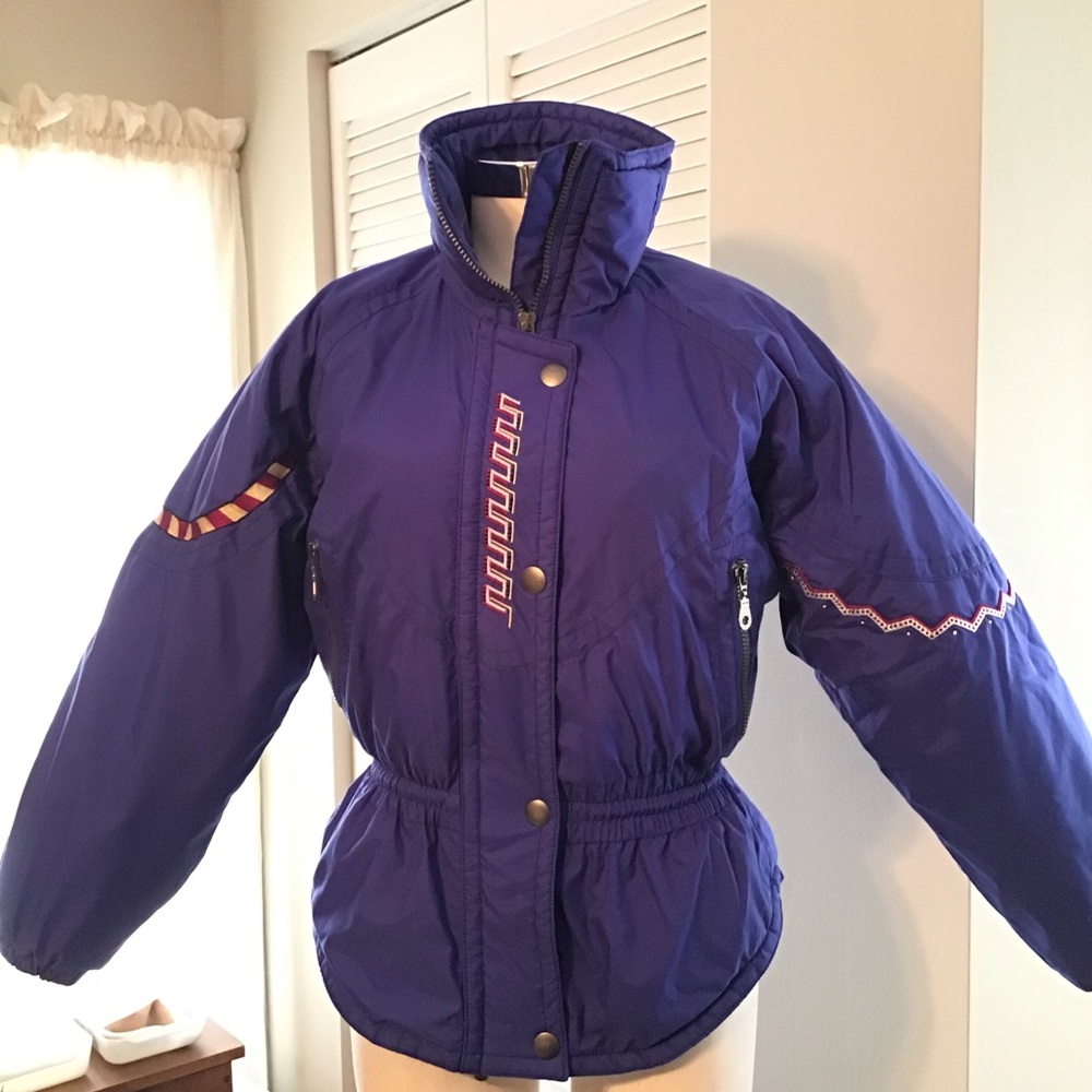 Vintage Snuggler ski jacket,zip up